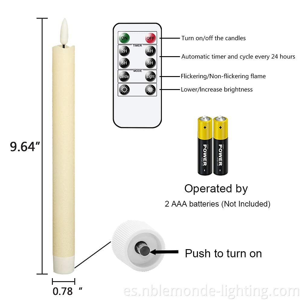 LED flicker candles